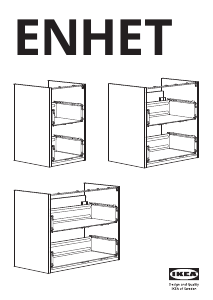 Priručnik IKEA ENHET Podni element