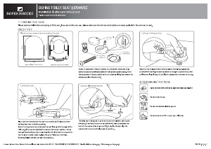 Manual Roper Rhodes Note Toilet Seat