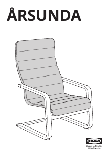 Hướng dẫn sử dụng IKEA ARSUNDA Ghế bành