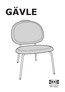 Kullanım kılavuzu IKEA GAVLE Koltuk