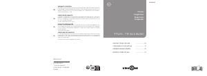 Mode d’emploi High One TTF 86 E W625C Congélateur