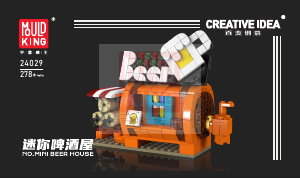 Bedienungsanleitung Mould King set 24029 Creative Idea Bierhaus