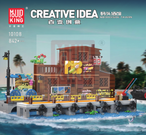Bedienungsanleitung Mould King set 10108 Creative Idea Anleger mit Hafenbar