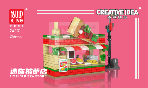 Bedienungsanleitung Mould King set 24031 Creative Idea Pizzaladen
