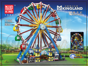 Bedienungsanleitung Mould King set 11006 Kingland Jahrmarkt Riesenrad