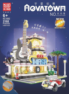 Bedienungsanleitung Mould King set 16002 Novatown Gitarrenladen