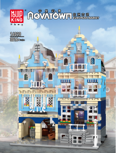 Bedienungsanleitung Mould King set 16020 Novatown Europäischer Markt