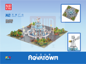 Bedienungsanleitung Mould King set 16003 Novatown Engelsquadrat