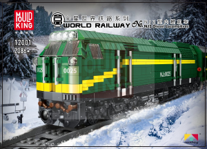 Bedienungsanleitung Mould King set 12001 World Railway NJ2 Diesel Lokomotive