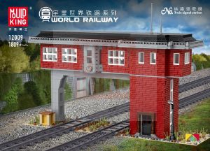 Bedienungsanleitung Mould King set 12009 World Railway Zugsignalstation