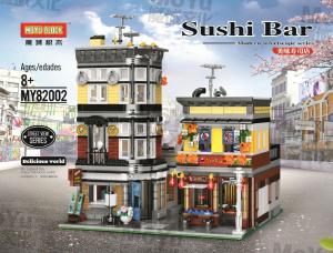 Manual Moyu set MY82002 Streetscapes Sushi bar