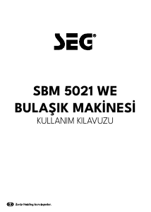 Kullanım kılavuzu SEG SBM 5021 WE Bulaşık makinesi