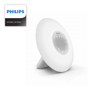 Mode d’emploi Philips HF3506 Éveil lumière