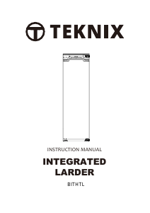 Handleiding Teknix BITHTL Koelkast