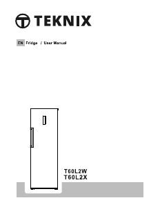 Handleiding Teknix T60L2X Koelkast