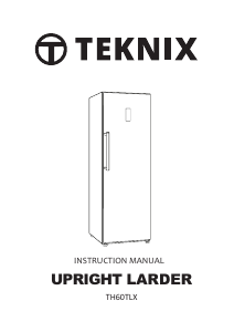 Handleiding Teknix TH60TLX Koelkast
