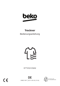 Bedienungsanleitung BEKO B7T692A3WW Trockner