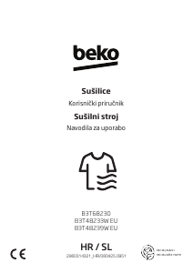 Priručnik BEKO B3T48233W EU Sušilica