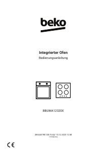 Bedienungsanleitung BEKO BBUMA12320X Backofen