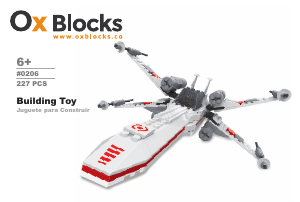 Manual Ox Blocks set 0206 Space Explorer Spaceship