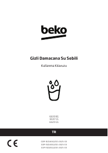 Kullanım kılavuzu BEKO 6620 GG Su sebili