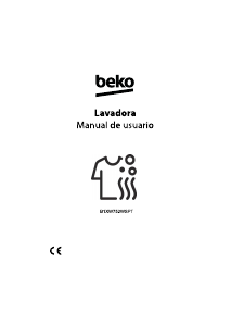 Manual de uso BEKO B1XW752WSPT Lavadora