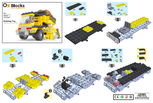 Mode d’emploi Ox Blocks set 0603 Constructions Tombereau