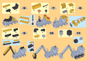 Mode d’emploi Ox Blocks set 0609 Constructions Excavateur