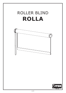 Priručnik JYSK Rolla Rolo sjenilo
