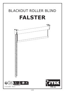 Hướng dẫn sử dụng JYSK Falster Rèm cuốn