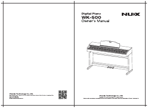 Handleiding NUX WK-500 