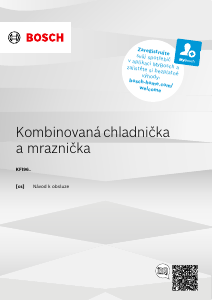 Manuál Bosch KFI96AXEA Lednice s mrazákem