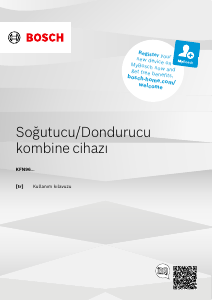 Kullanım kılavuzu Bosch KFN96VPEA Donduruculu buzdolabı