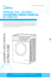 Manual de uso Midea MLF-850B1205 Ultra Cube Lavadora