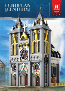 Manual Reobrix set 66027 European Century Golden lion church