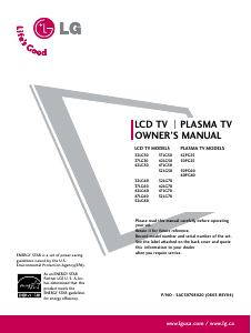 Handleiding LG 42PG25 