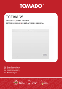 Bedienungsanleitung Tomado TCF1981W Gefrierschrank