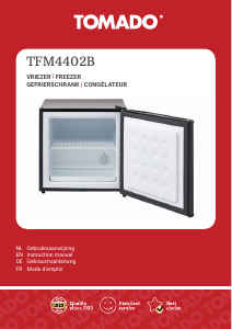 Mode d’emploi Tomado TFM4402B Congélateur