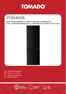 Bedienungsanleitung Tomado TCR1850B Kühl-gefrierkombination