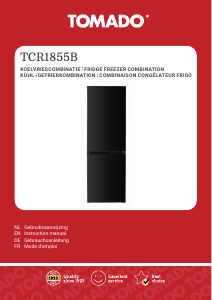 Bedienungsanleitung Tomado TCR1855B Kühl-gefrierkombination