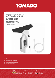 Bruksanvisning Tomado TWC3702W Fönstertvätt