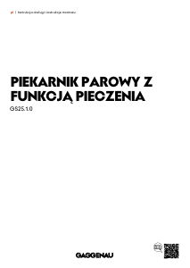 Instrukcja Gaggenau GS251130 Piekarnik