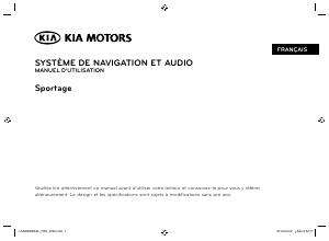 Mode d’emploi Kia Sportage Système de navigation
