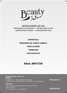 Manual de uso Jata MP373N Cortapelos