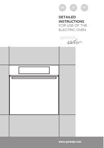 Manual Gorenje BO758KR Oven