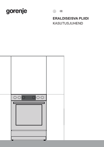 Kasutusjuhend Gorenje GKS6C70XJ Pliit