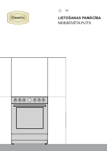 Rokasgrāmata Gorenje GKS6C71CLI Kombinētā plīts