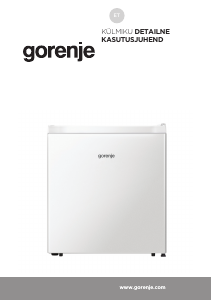 Kasutusjuhend Gorenje R44E4W4 Külmik