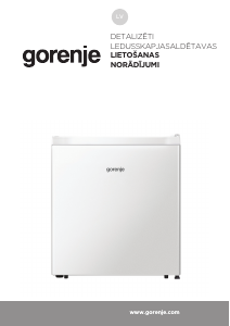 Rokasgrāmata Gorenje R44E4W4 Ledusskapis