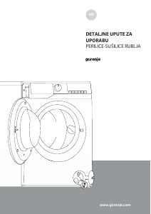 Priručnik Gorenje W3D2A854ADS Perilica – sušilica